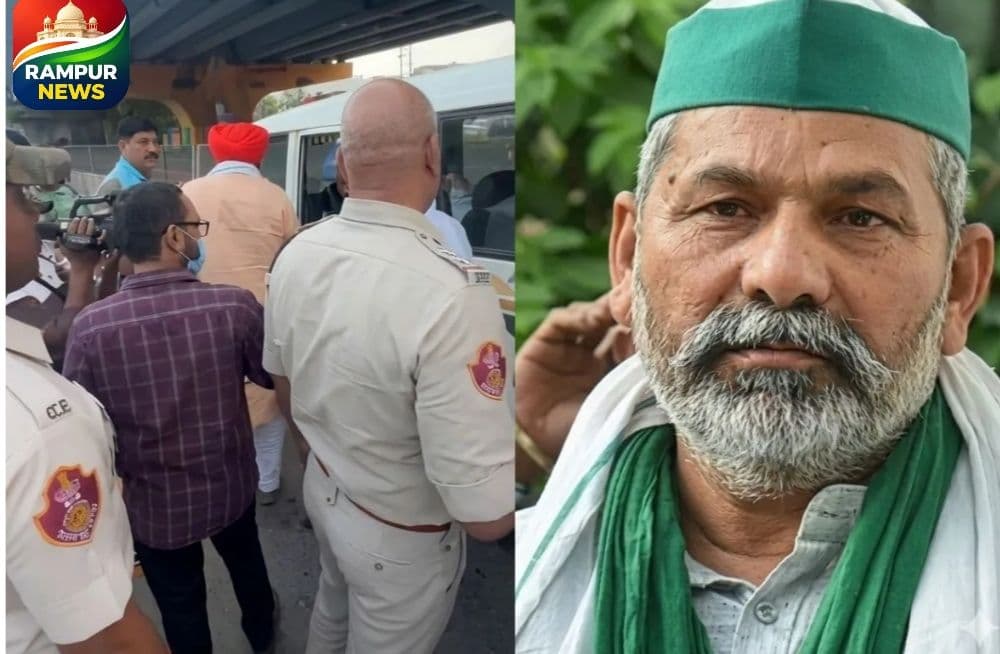 राकेश टिकैत की गिरफ्तारी से पश्चिमी यूपी में बवाल: मेरठ से मुजफ्फरनगर तक उबाल, ‘चक्का जाम’ की चेतावनी