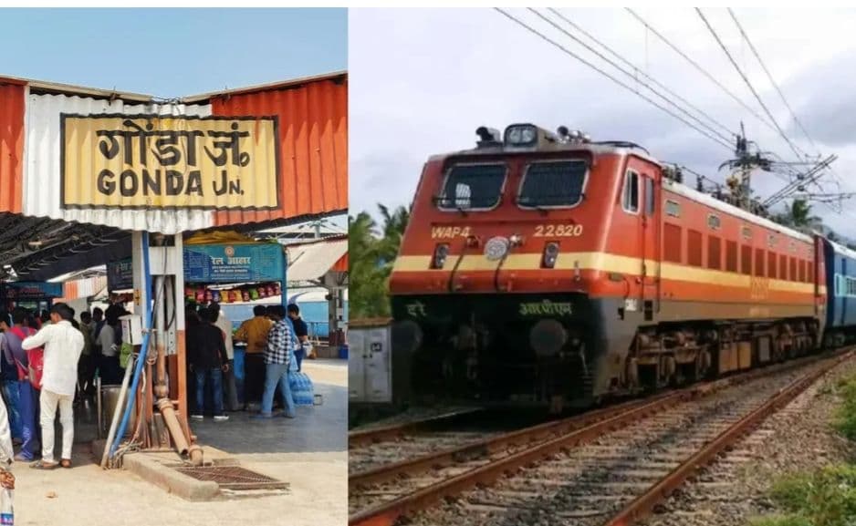 गोंडा रेलवे स्टेशन पर दर्दनाक हादसा: चोर को पकड़ते वक्त ट्रेन की चपेट में आया जीआरपी सिपाही