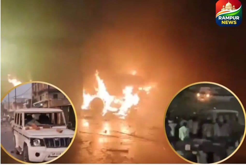 लखीमपुर खीरी में अंबेडकर जयंती पर बवाल: मूर्ति विवाद में हिंसा, गाड़ियां फूंकी