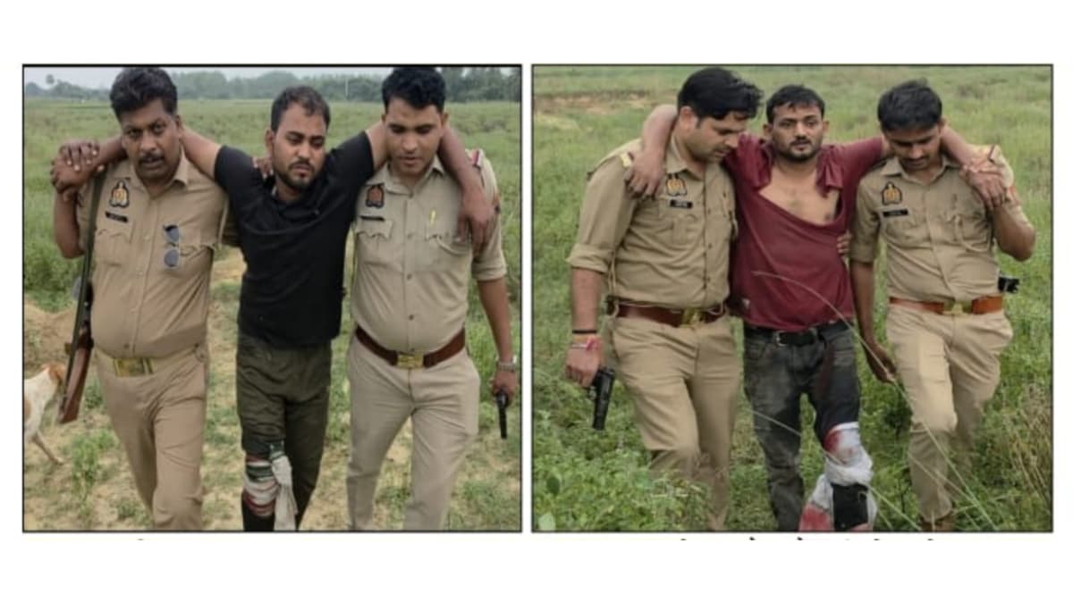 बरेली के आंवला में गोवंश वध मामले में दो आरोपी पुलिस मुठभेड़ में गिरफ्तार, दो पुलिसकर्मी भी घायल
